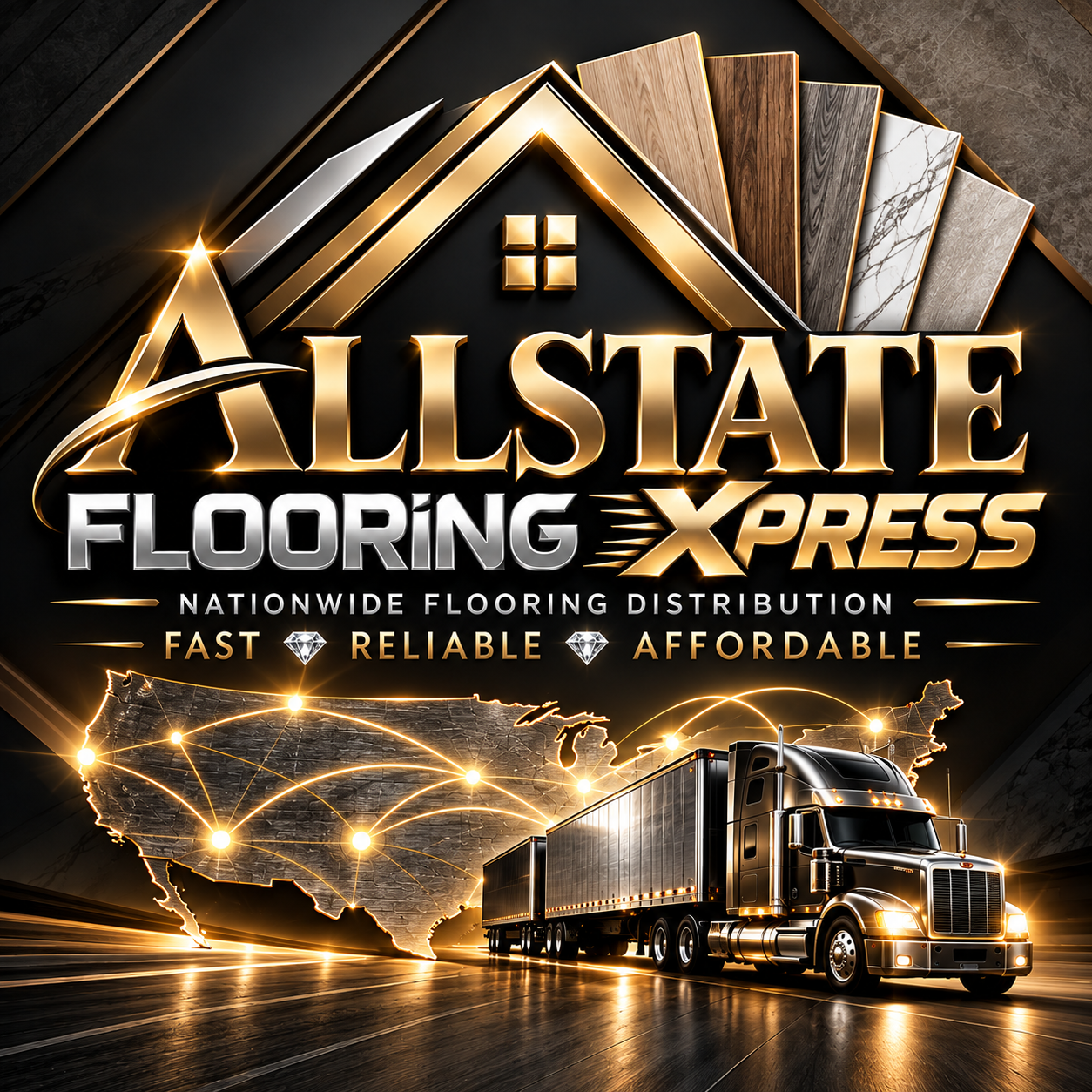Allstate Flooring Xpress logo